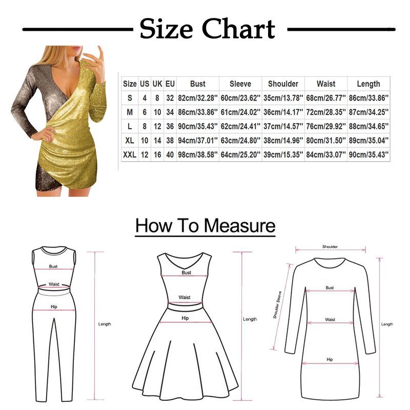 Homecoming Dress 2024 Sexy Long Sleeve Deep V Neck Glitter Sparkly Sequin Patchwork Bodycon Mini Dresses Elegant Prom Dresses