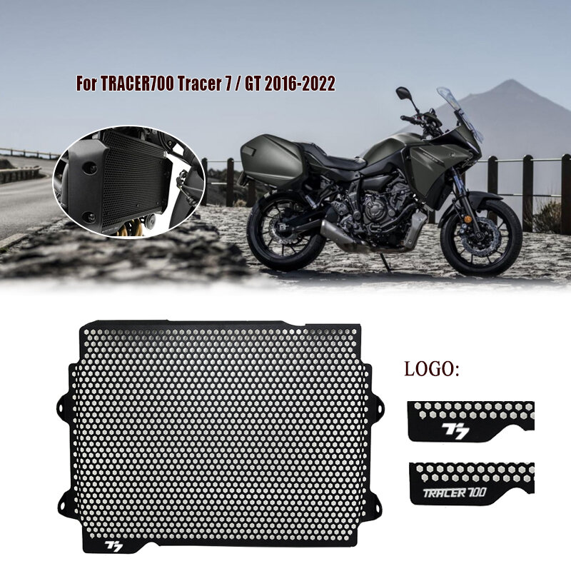 For YAMAHA TRACER 700 Tracer700 Tracer 7/GT 2016-2022 Motorcycle Radiator Guard Grill Cover Water Tank Cooler Bezel Protector