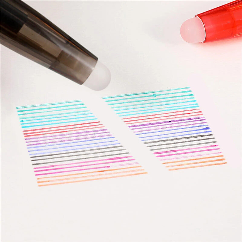 4 Stück mehrfarbig lösch barer Gel stift 0,5mm kawaii Stifte Schüler schreiben kreative Zeichen werkzeuge Büro Schul bedarf Briefpapier