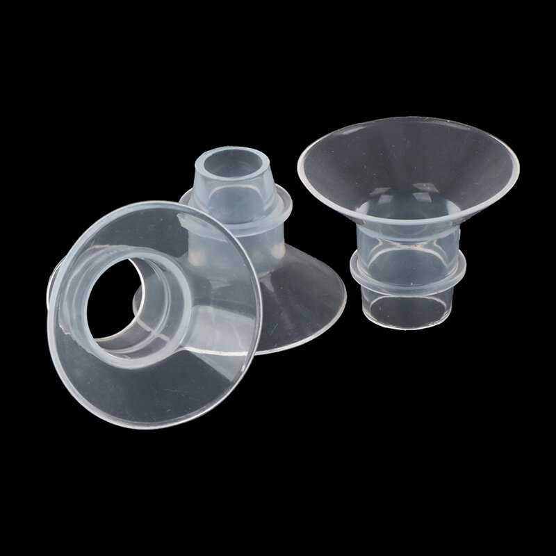 1pcs 13/15/17/19/21/24mm Breast Pump Funnel Inserts Plug-in Different Caliber Size Converter Small Nipple Horn Adapter
