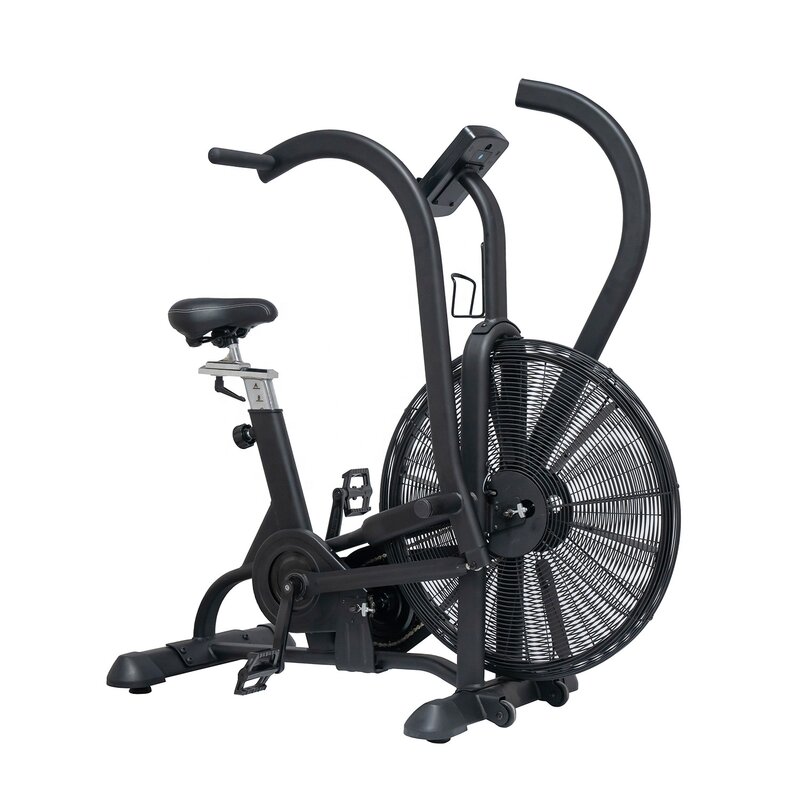 آلة القلب ممارسة مروحة الدراجة ، مدرب اللياقة البدنية صالة الألعاب الرياضية التجارية ، دراجة هوائية ، دراجة هوائية