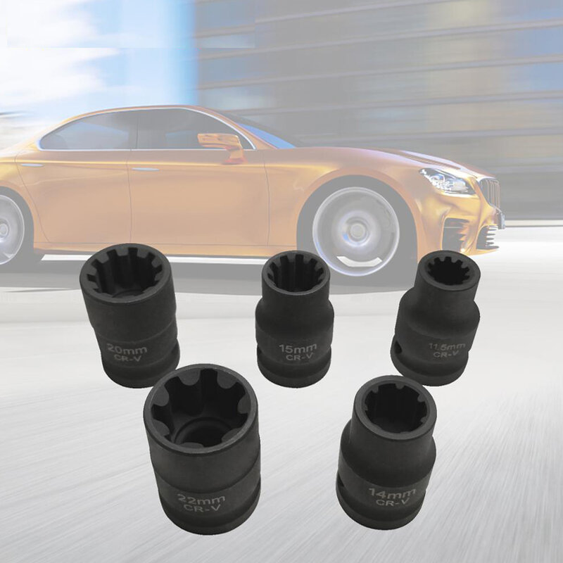 5 Pcs VAG Brake Calipers Socket Set Special Sleeve For VW Hand Repair Tools and Maintenance Parts Auto Repair