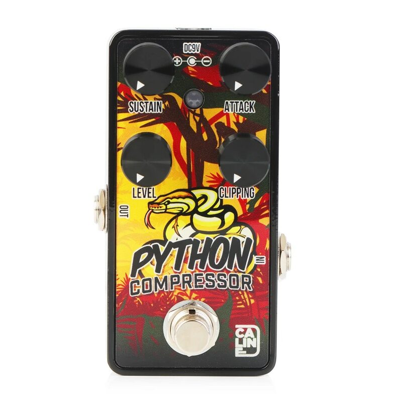 Caline G012 Python compresor Pedal de efecto de guitarra True Bypass piezas y accesorios de guitarra eléctrica