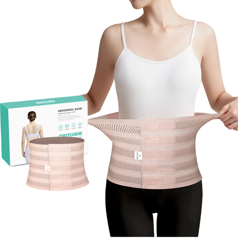 Belly Bandit Full Elastic Abdominal Belt Postpartum Staylace Medical Fixation Band For Women Lumbar Support Brace