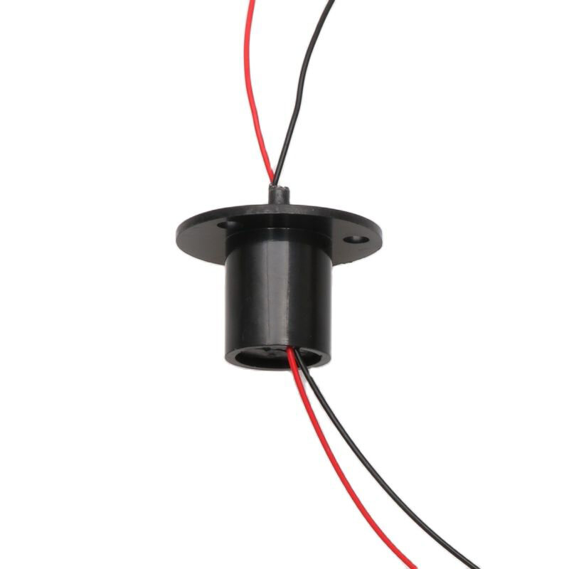Micro anel deslizante giratório para modelo de escavadeira RC DIY cardan PTZ, anéis coletores elétricos, 2A diâmetro 12.5mm, 2 4 6 8 12 e 18 canais