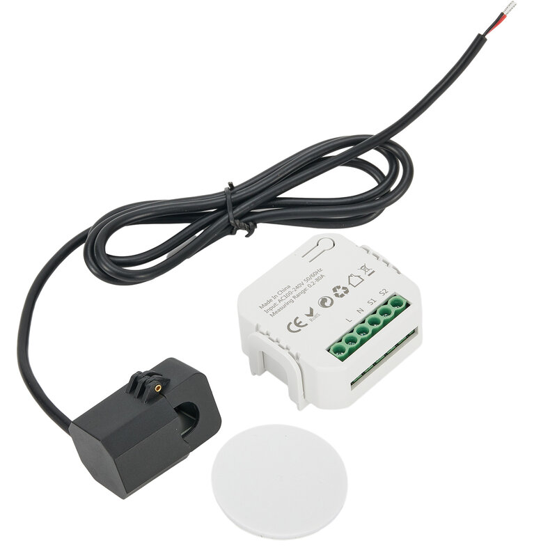 Smart WiFi Meter bidirezionale a 2 vie 1/2 canali con CT Clamp Meter applicazione monitor uscita e alimentazione di ingresso AC 110V/240V