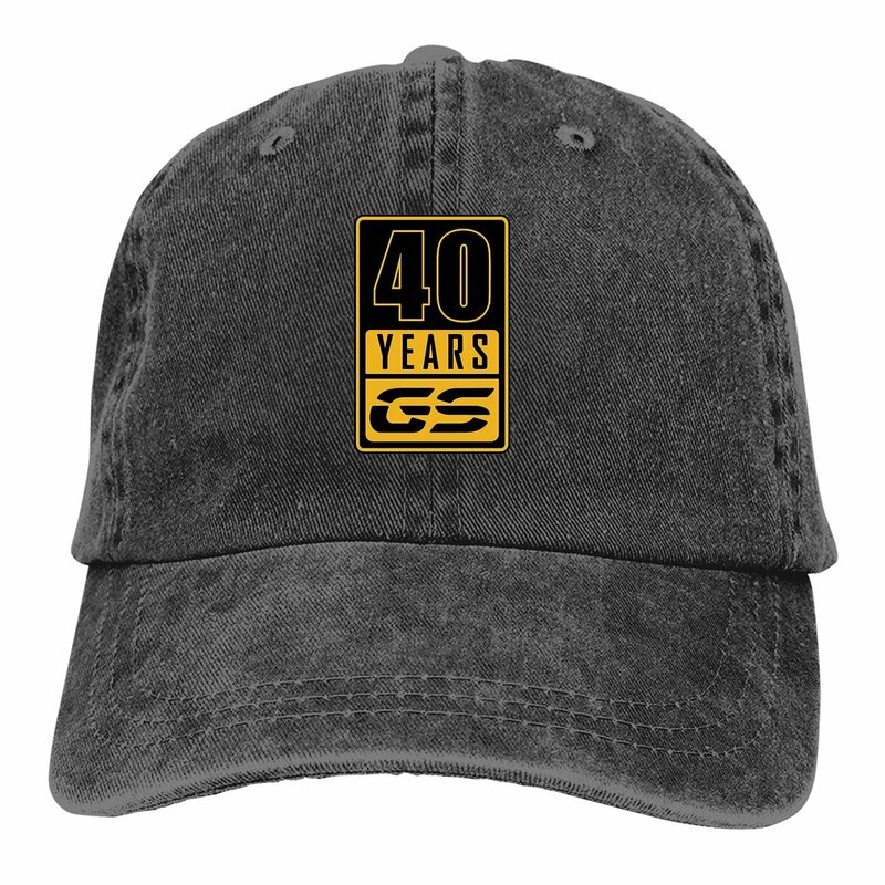 Letnie nowe męskie i damskie czapki baseballowe GS 40 lat czapka tata z daszkiem kreatywne prezenty