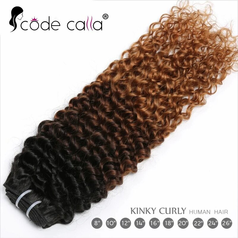 Kinky Krullend Mensenhaar Bundels Voor Het Vlechten Van Diep Krullend Geen Inslag Braziliaanse Remy Hair Extensions 100 Gram Gekleurd Bruin Haar