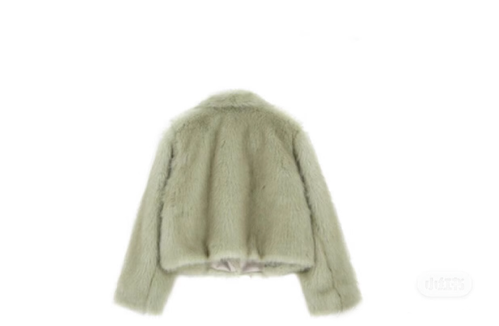 Женское короткое пальто из искусственного меха в стиле ретро, новинка зимы 2023, Style0108