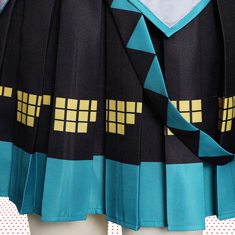 Anime character performance clothes Hatsune Miku MIKU anime clothes cosplay clothes JK skirt same suit