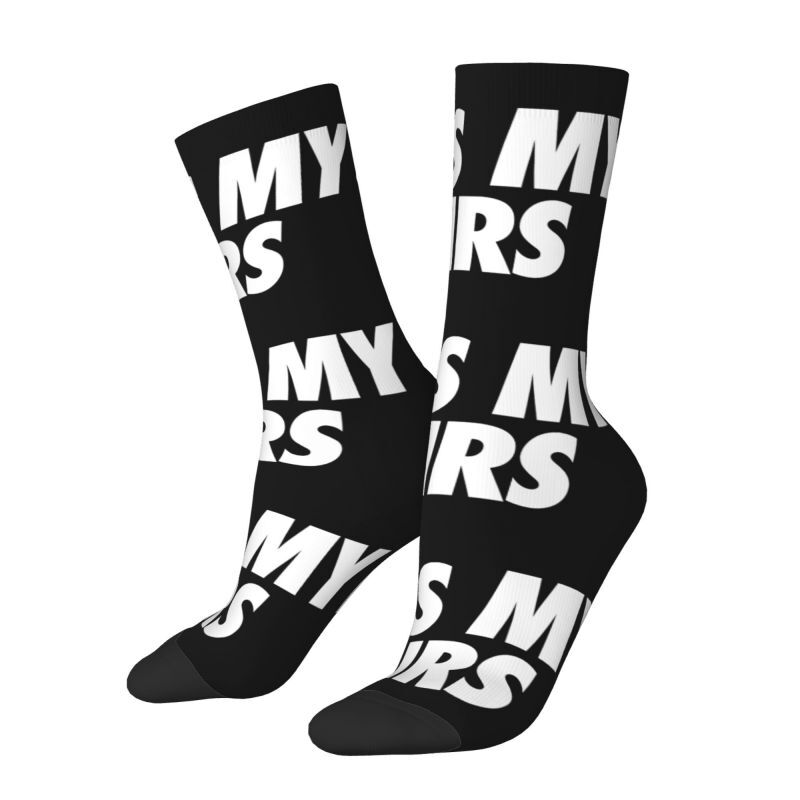 Kiss My Airs Dress Socks Men's Women's Warm Funny Novelty Crew Socks