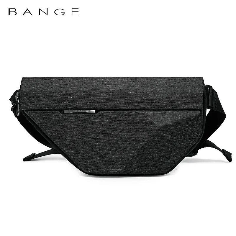 BANGE Cross Man Anti-theft Bag  Multifunction Hard Shoulder Bags Messenger Chest Sling Crossbody Bags Travel For 7.9 inch iPad