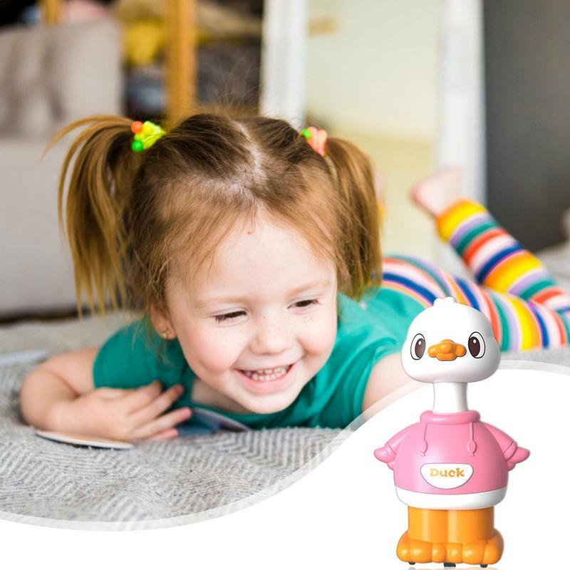 Animais Inércia Toy Cars para bebês, pato, fricção, imprensa e ir, infantil Play Veículos