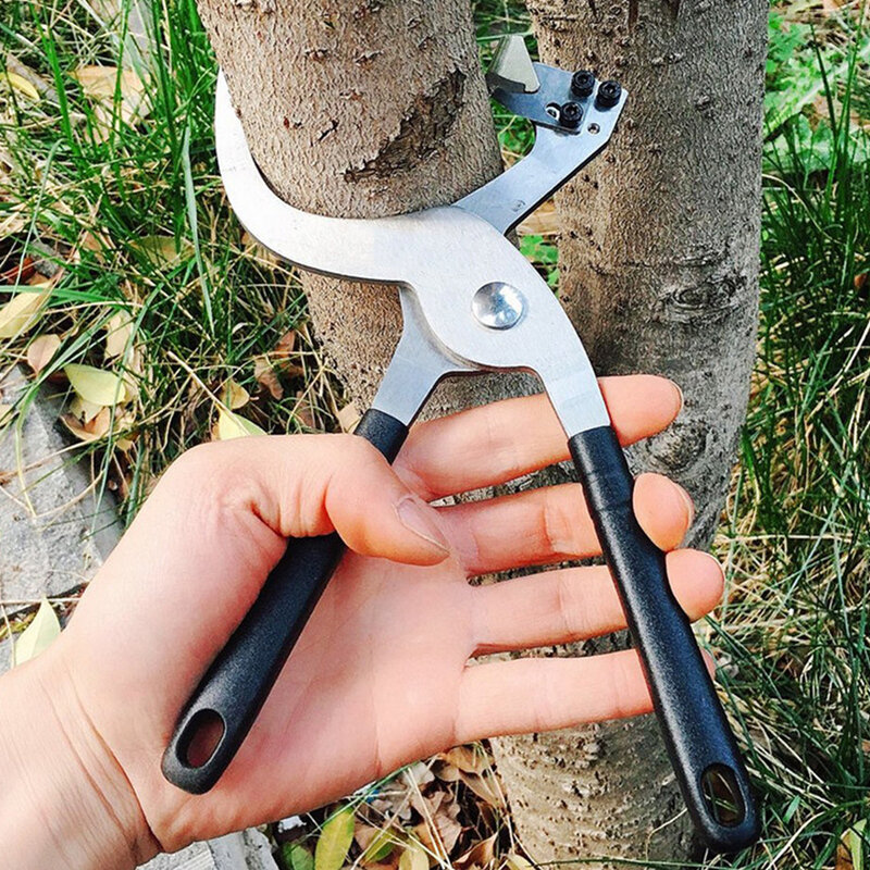 Sekator ogród sad narzędzia ręczne Bonsai dla nożyczki maszyny ogrodnicze Chopper nożyce do cięcia Peeling nożyce pierścień narzędzie do cięcia