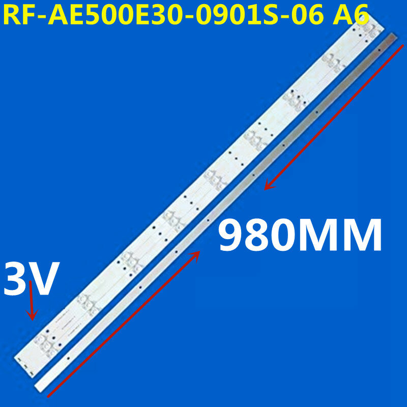 Nouvelle bande LED pour horizon RF-AE500E30-0901S-06 LS50H610N LS50AL88A81 LS50AL88K88 LE50B9600UG LE50U6900UG LS50Zlaqued Z H50E17N LS50A51