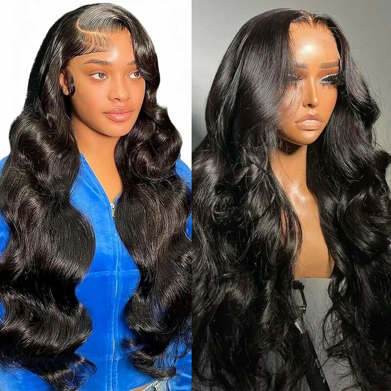 14-34Inch Body Wave 13x4 13x6 Hd Transparent Lace Front Human Hair Wigs For Women 4x4 Closure Wig Pre Plucked Lace Frontal Wig