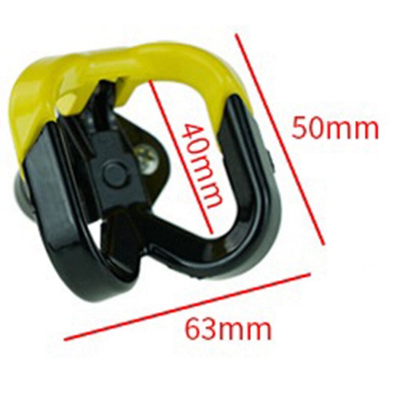 2X Electric Scooter Aluminum Bags Double Hook For Ninebot Max G30 Scooter Hanger Gadget Claw Red