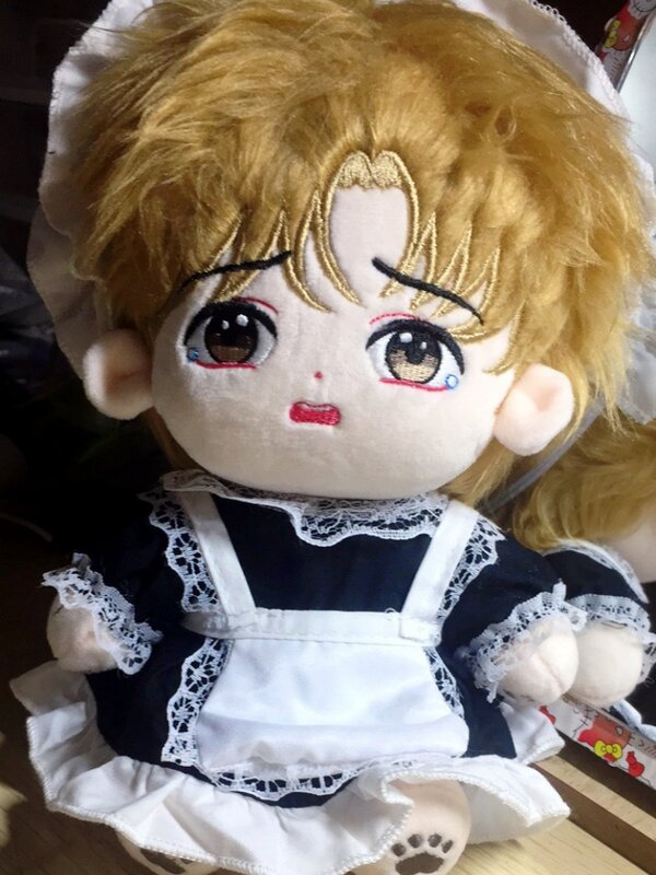 Mainan boneka mewah 20cm Anime Korea Kim Dan Jindan 20cm, boneka telanjang, Cosplay Plushie, hadiah anak-anak 6839