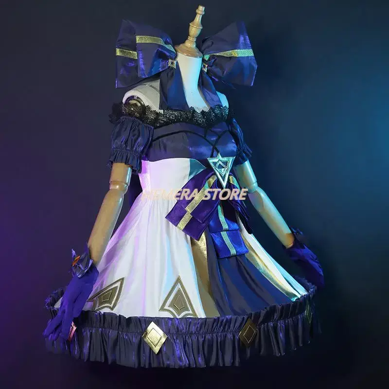 game lol gwen cosplay costume Cos New Hero Gothic Dress Lolita And Wig Role Play Sets