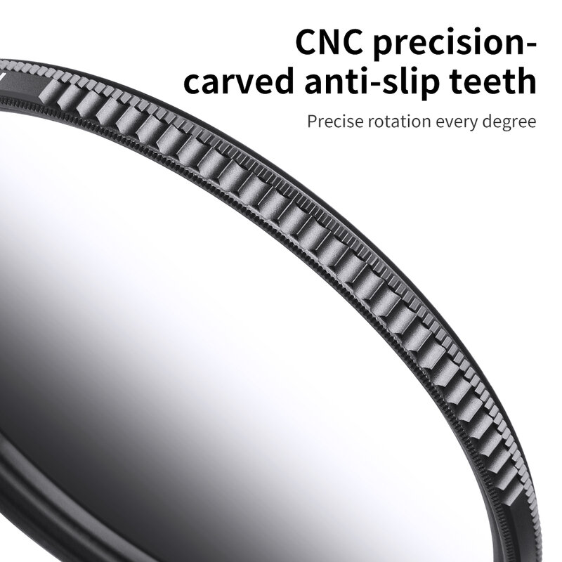 K & F Concept-filtro de lente nano-x GND16, vidrio óptico HD, gradiente suave con recubrimiento de 49mm, 52mm, 55mm, 58mm, 62mm, 67mm, 72mm, 77mm, 82mm