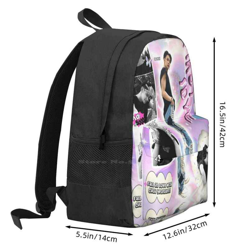 First Love-Yeonjun Hot Sale Backpack Fashion Bags Yeonjun Txt Kpop