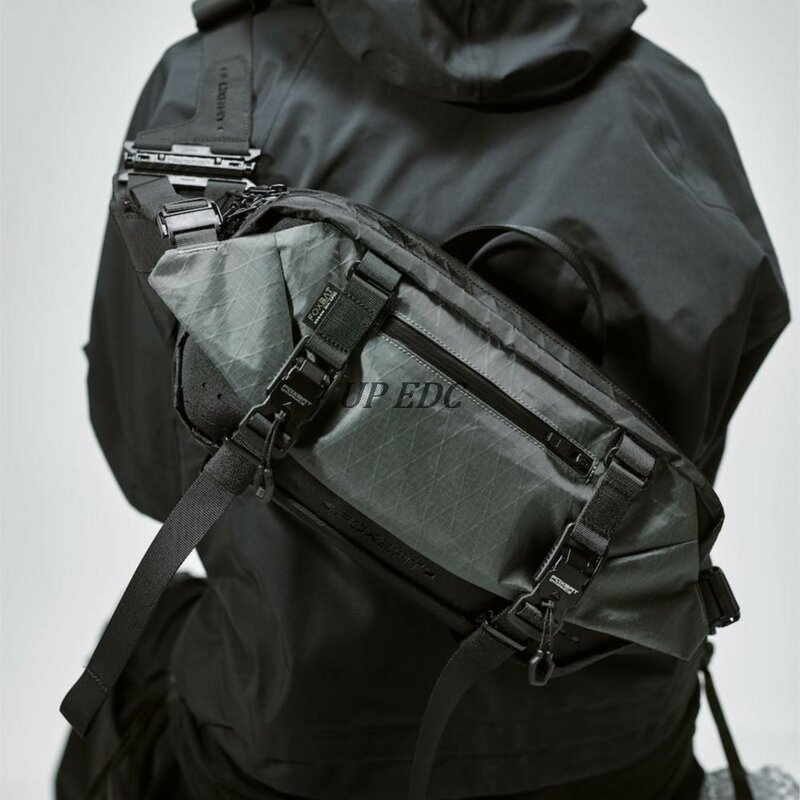 FOXBAT funkcjonalna taktyczna torba typu Crossbody EDC na ramię męska plecak oprzyrządowania