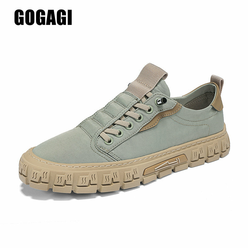 Men Casual Shoes Canvas Shoes Ice Silk Cloth Breathable Comfortable Sneakers Lace Up Mens Loafers Male Vulcanized Shoes Trend