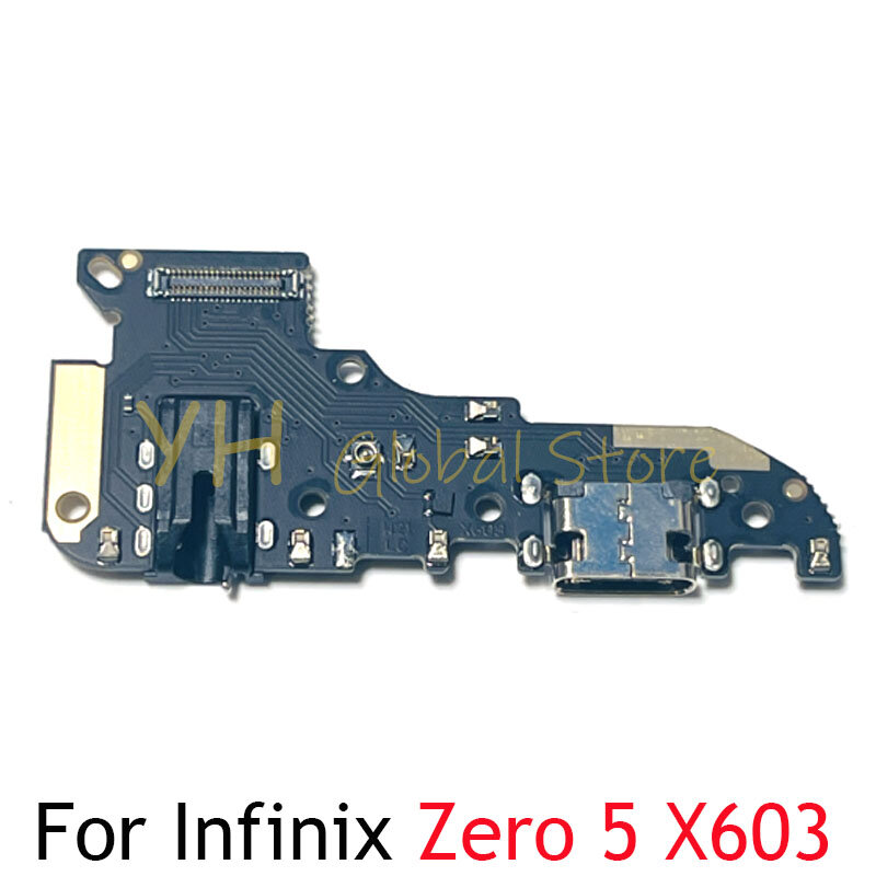 Für Infinix Zero 3 5 8 8i 20 x pro neo x552 x603 x687 x687b x6810 x6811 x6821 USB-Lade platine Dock Port Flex kabel