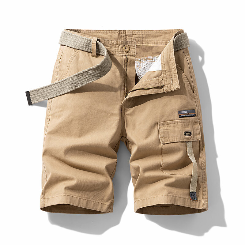 Pantaloncini Cargo tattici da uomo pantaloncini militari Streamer in cotone traspirante pantaloncini Cargo multitasche estivi all'aperto maschili