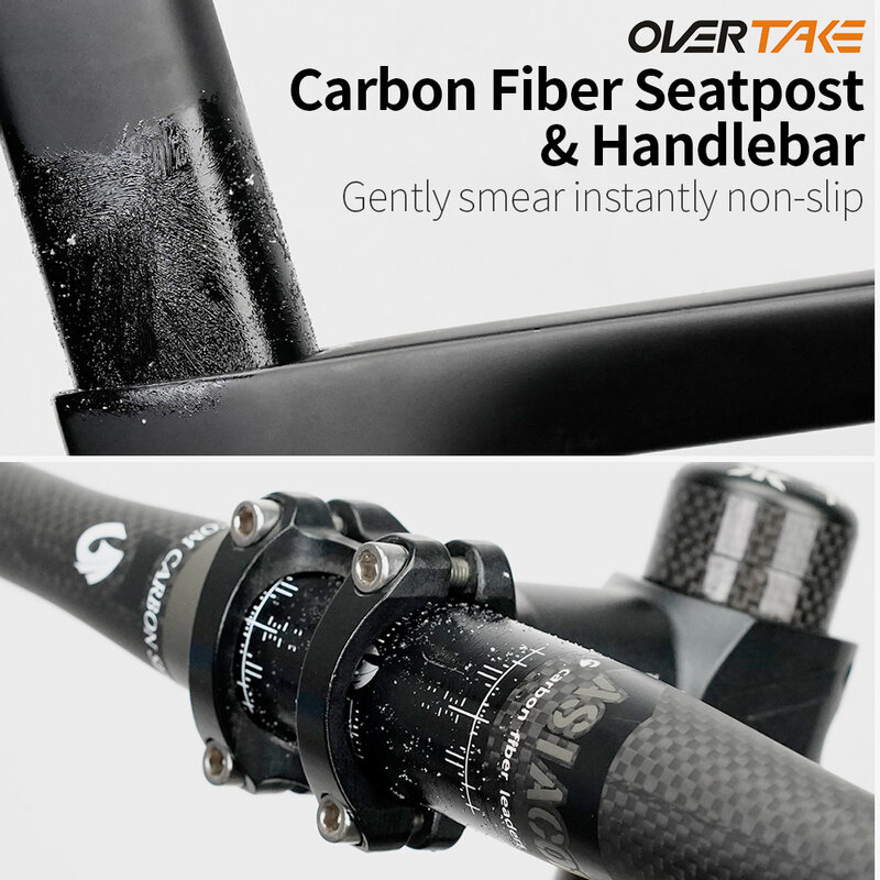 Fibra de carbono Anti Slip Agent, 10ml, Mountain Bike tubo de assento, antiderrapante bicicleta Stem, graxa MTB, Novo, 2023