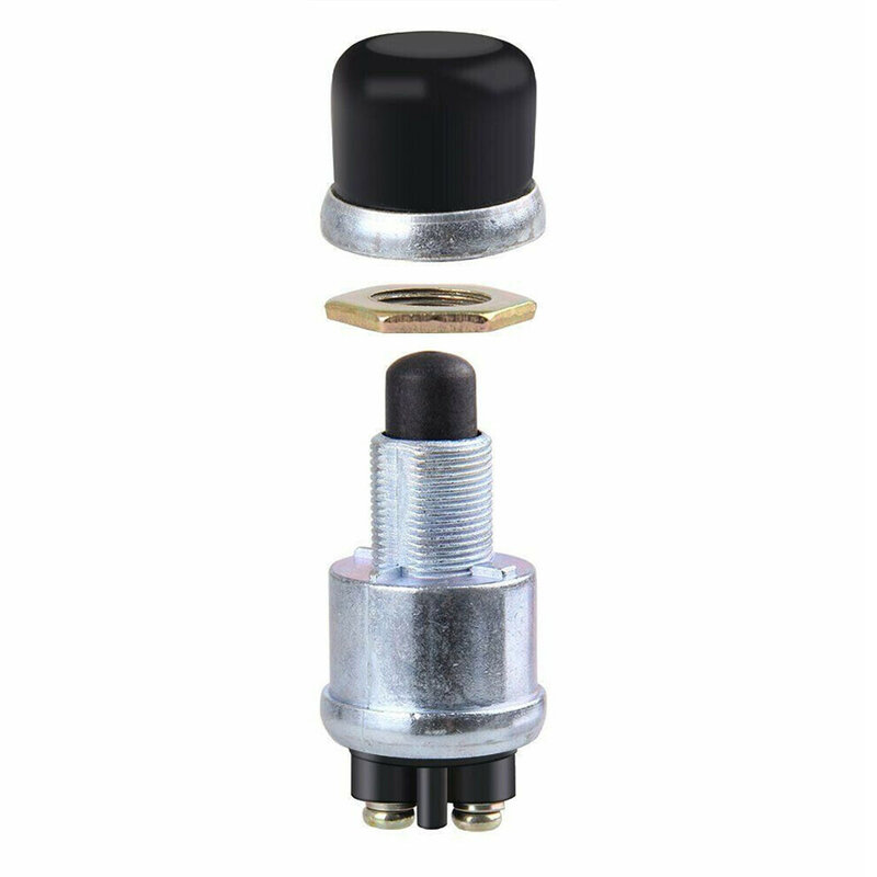 Marine Universal Fitment No Car Boat Engine Start Amp Switch Automotive Black Silver Dust And Moisture Resistant