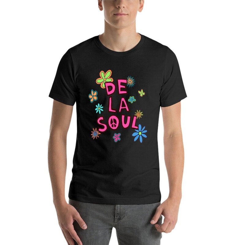 Camiseta De La Soul para hombre, ropa De algodón, De secado rápido, sublime