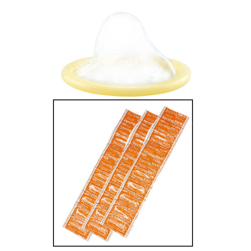 10PCS Large Oil Condom for Man Sex Delay Ejaculation Penis Cock Extender Safe Contraception Sex Tools Intimate Goods