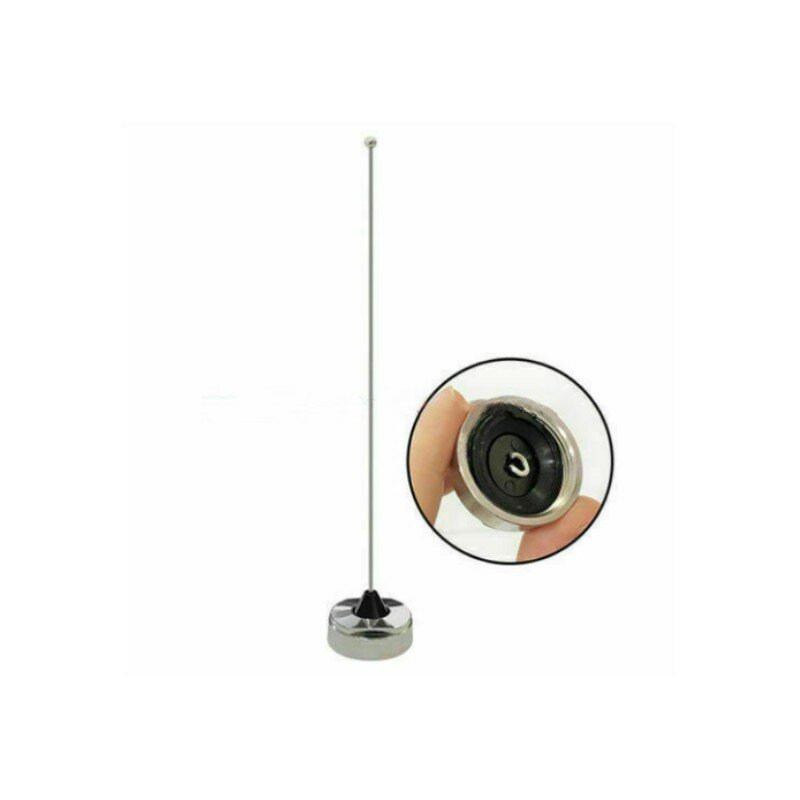 VHF 136-155MHz NMO Antenna Magnetic Mount VHF MINI RG58 Cable For Mobile Radios
