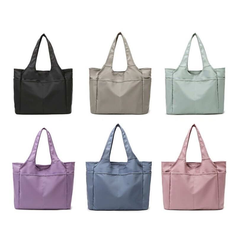 2023 Tot Bag Multi-Purpose Large Capacity Shoulder Women's Bag Leisure Cloth Handbag Yoga Dance Bag Travel Fitness Bag Fashion