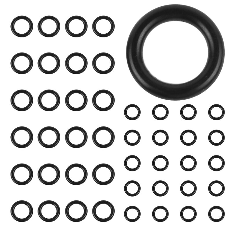 40Pcs/Set 1/4 M22 + 3/8 O-Rings For Pressure Washer Hose Quick Disconnect Connector Accessories  Washer O-Ring Parts