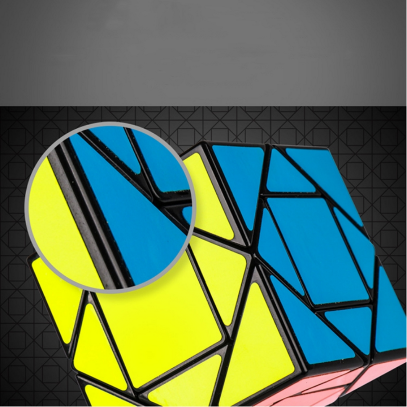 MOYU Meilong MFJS 3x3 skośna magiczna kostka profesjonalna prędkość Puzzle Cubingclass pokój Pandora skośna kostka puzzle edukacyjne zabawka
