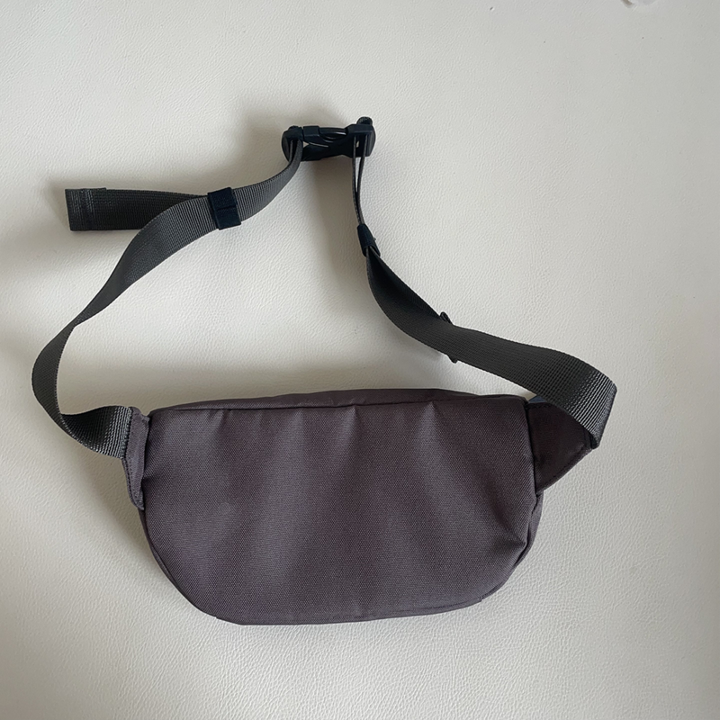 Solid color children's adult mobile phone bag chest bag outdoor leisure diagonal cross bag waist bag