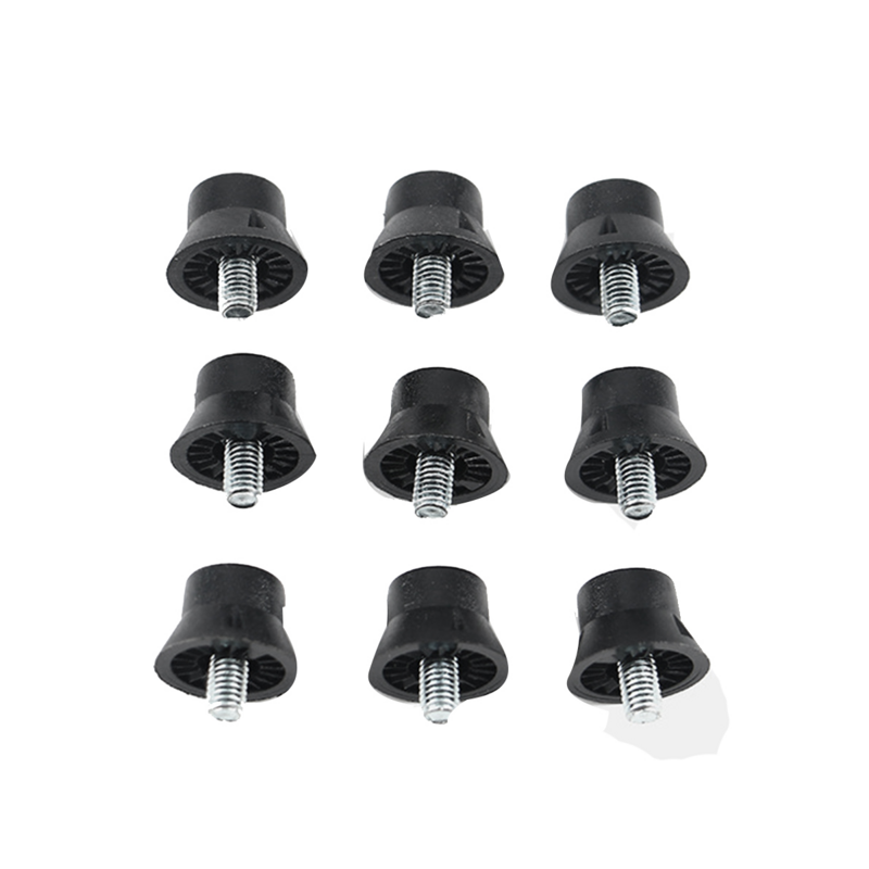 12 PCS Football Shoe Replacement Spikes 13mm Durable Football Shoe Studs for 5MM Threaded Football Shoes
