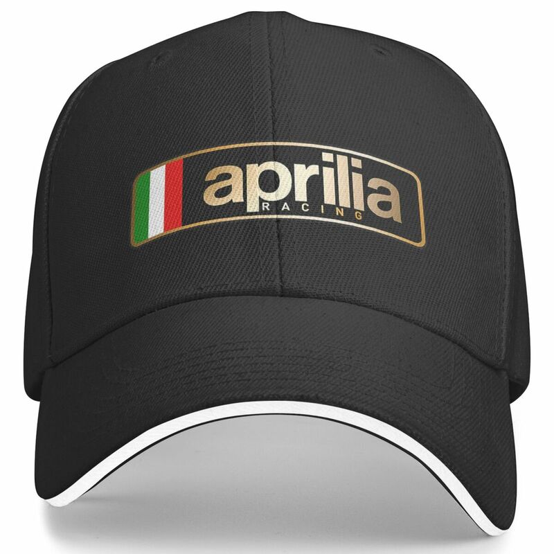 Topi bisbol desain 2024, Aprilia pakaian balap untuk pria wanita topi Trucker topi matahari kasual