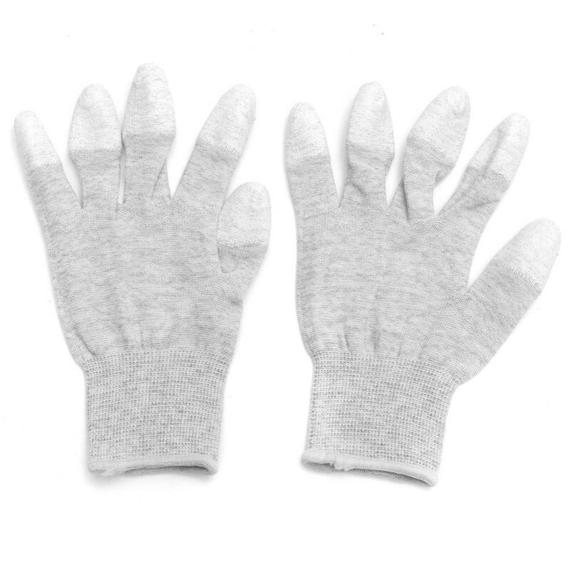 Вязаные перчатки для промышленной защиты, Нескользящие износостойкие рабочие бытовые перчатки для промышленной защиты, статические перчатки