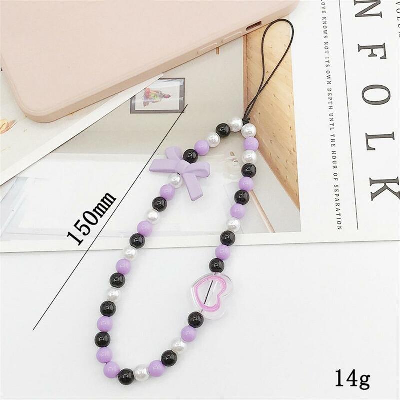 Cellphone Lanyard Phone Chain Mobile Phone Strap Pendant Candy Phone Case Rope Jewelry Keychain for