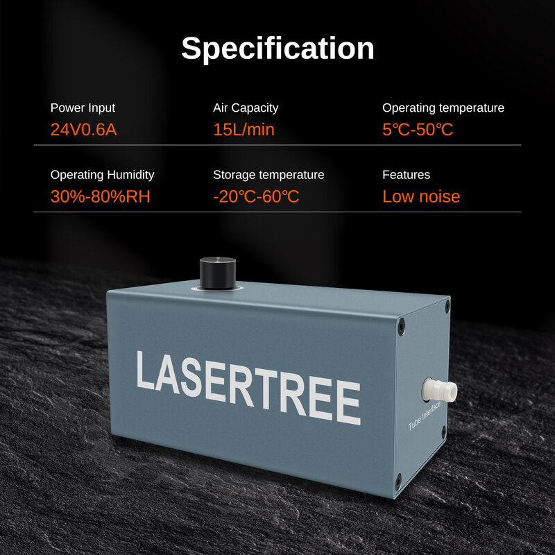 Máquina de grabado láser de árbol K1-MINI, grabador láser de Metal de 80W, máquina de corte de madera acrílica MDF, área de trabajo de 300x300mm