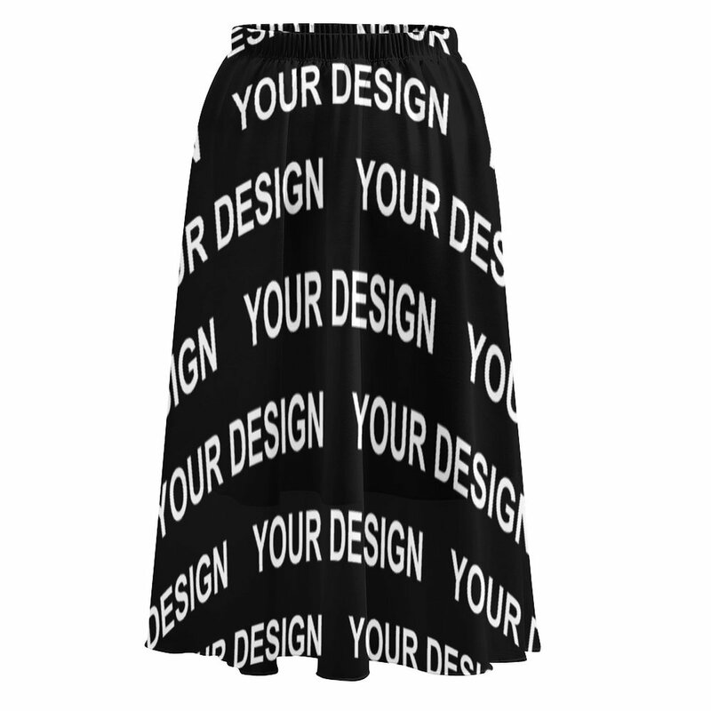 Add design aangepaste rok op maat gemaakt uw afbeelding esthetische casual rokken vintage boho rok vrouwelijke bedrukte oversized kleding