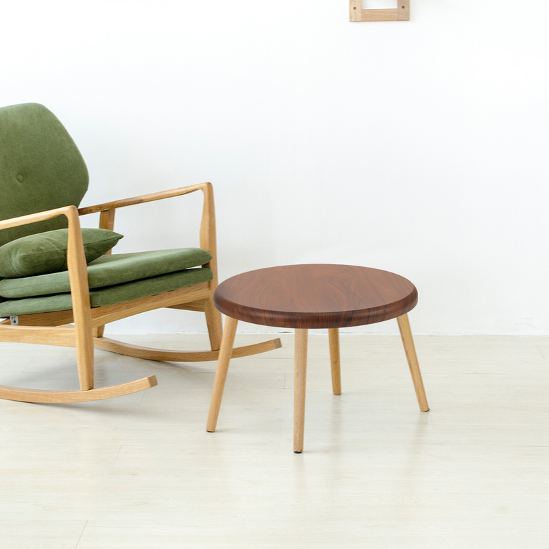 Taburete de madera maciza con hebilla, accesorio de madera, pieza de asiento, reemplazo de barra redonda