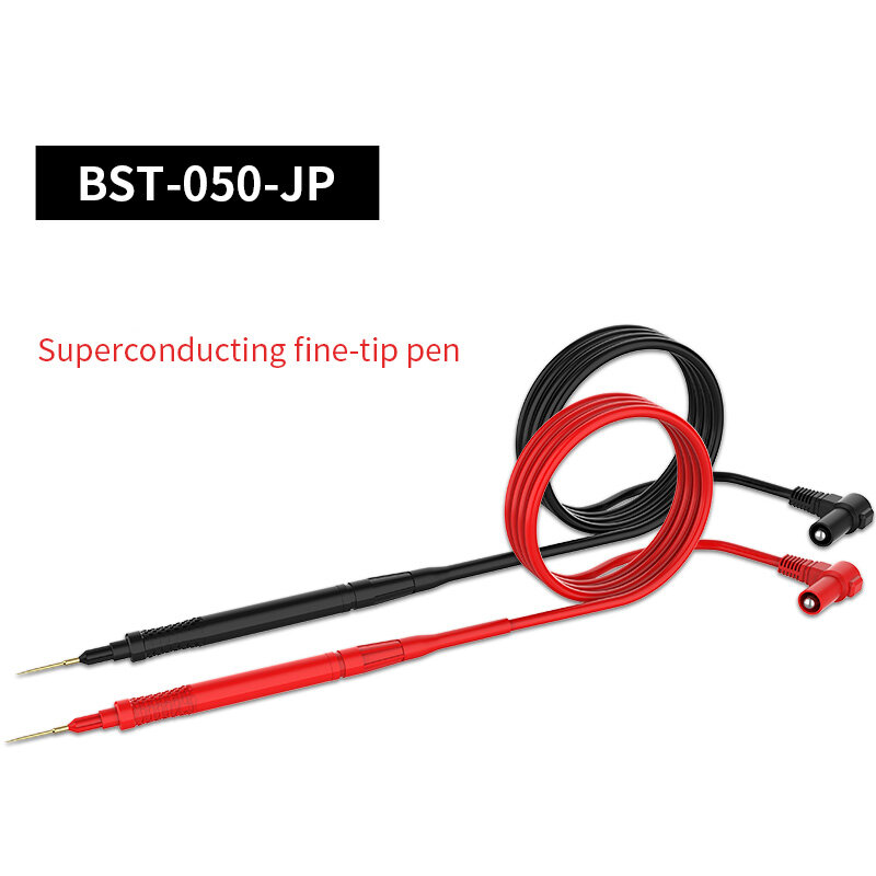 Najlepszy BST-050-JP silikonowy długopis testowy Superfine uniwersalny cyfrowy multimetr sonda przewody pomiarowe dokładny pomiar nadprzewodzący