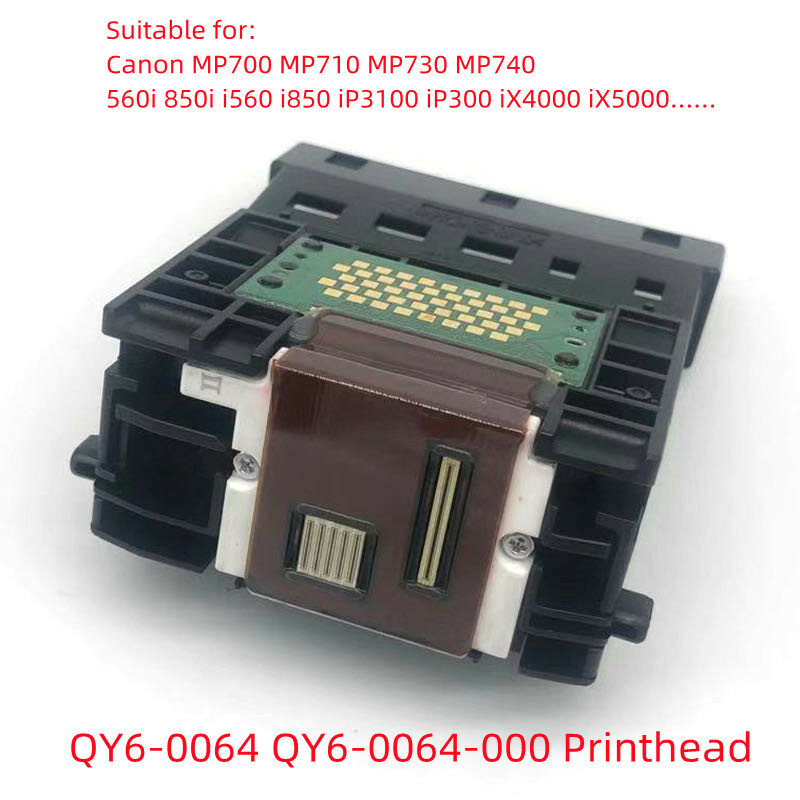 Oryginalny QY6-0064 głowica drukująca głowica drukarki dla Canon 560i 850i MP700 MP710 MP730 MP740 i560 i850 iP3100 iP300 iX4000 iX5000 dysza