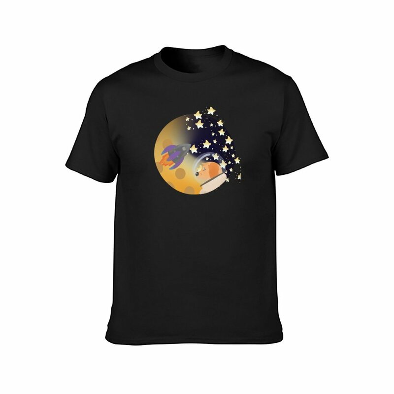 T-shirt Space Dog pour hommes, HeavyFriends, taille plus, médicaments, vêtements pour hommes