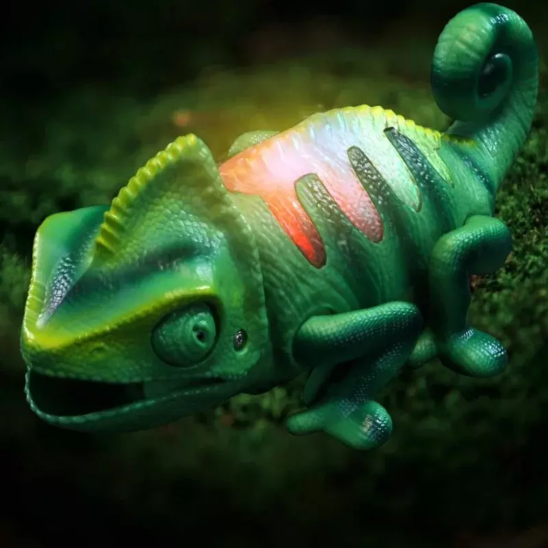 Zwierzęta zabawki kameleon jaszczurka zwierzęta inteligentna zabawka pilot zabawka Model elektroniczny gadów zwierzęta Robot dla dziecka
