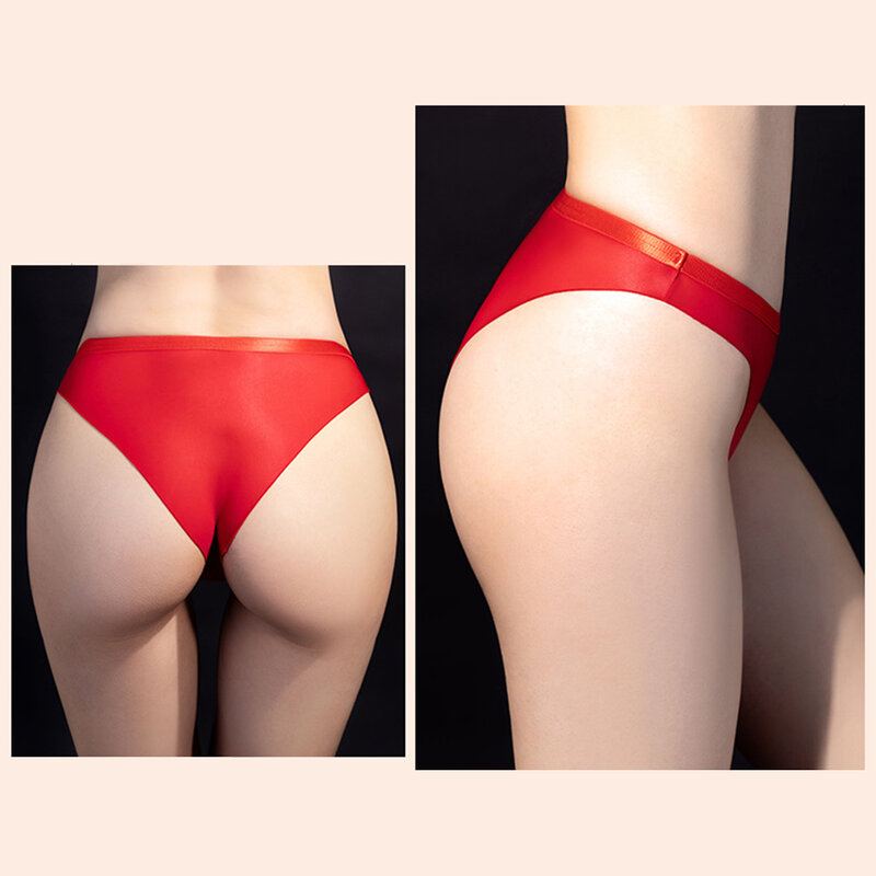 Women Sexy Underwear Erotic Lingerie Breathable Sheer Panties See Through Briefs Ultrathin Elastic Transparent Lightweight Pants